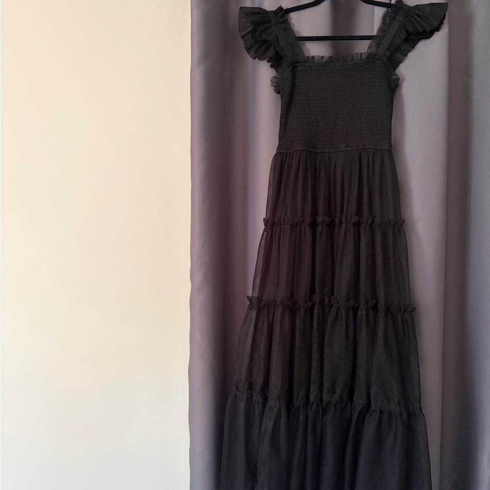 BiBi Black Textured Dress